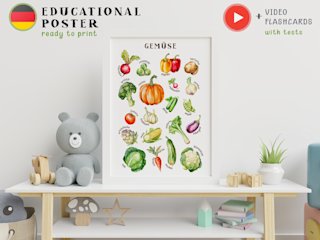 gemuse-poster-kinder-deutsch-o-german - Image 3