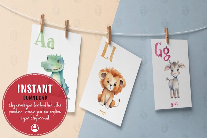 animal-alphabet-flashcards-kids-abc - Image 5