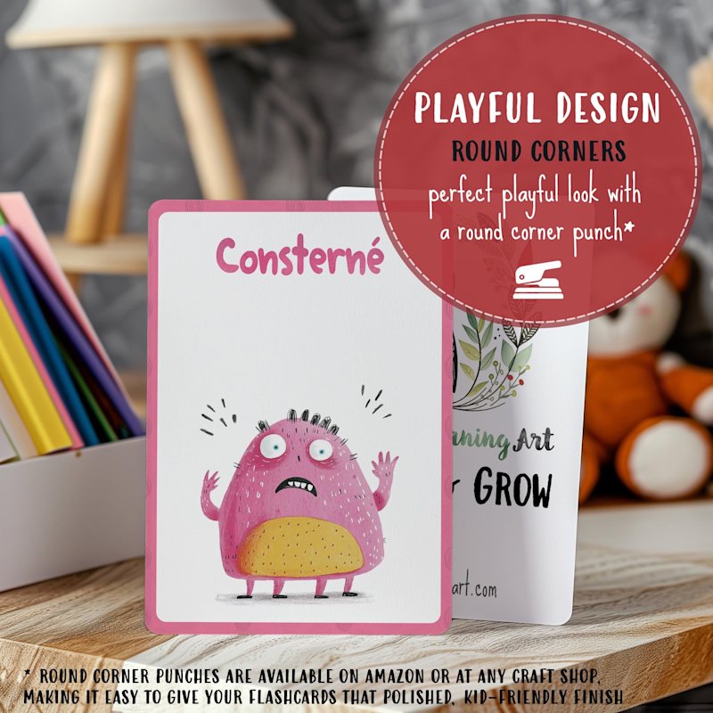 french-monster-emotion-flashcards-sel - Image 8